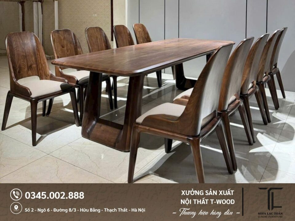Bộ bàn ghế ăn - Mẫu 13