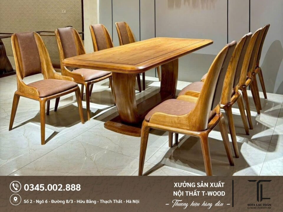 Bộ bàn ghế ăn - Mẫu 11