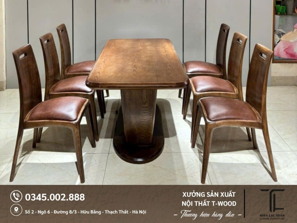 Bộ bàn ghế ăn - Mẫu 10