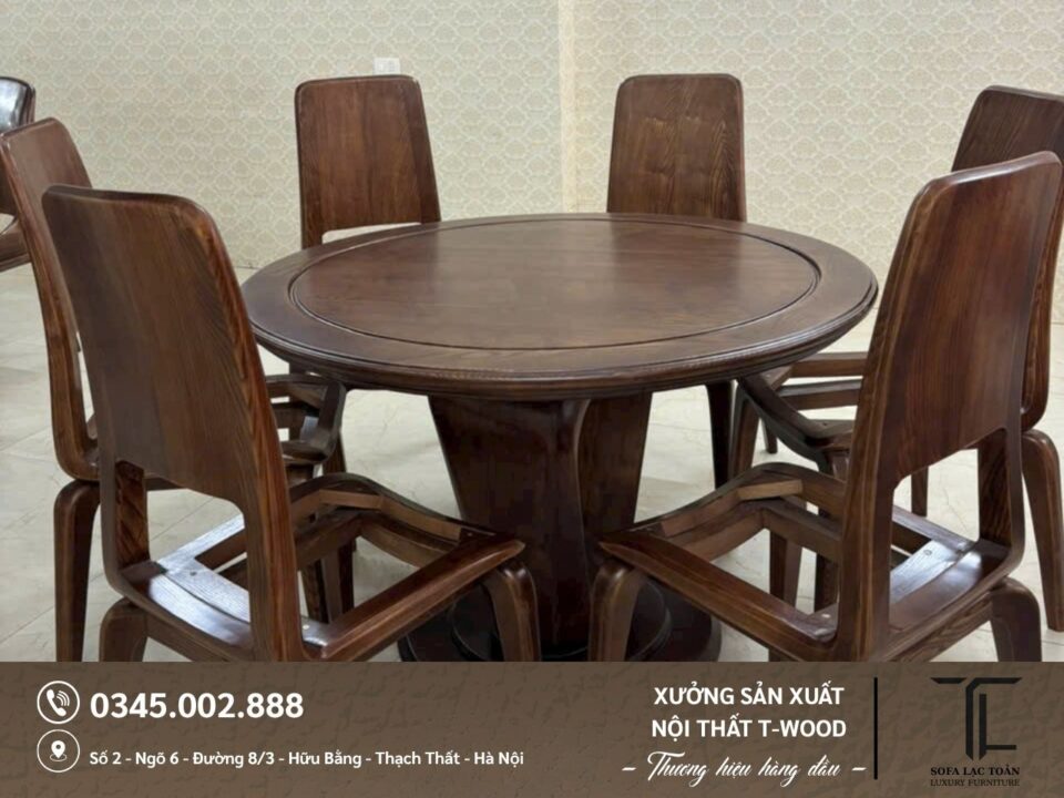 Bộ bàn ghế ăn - Mẫu 02
