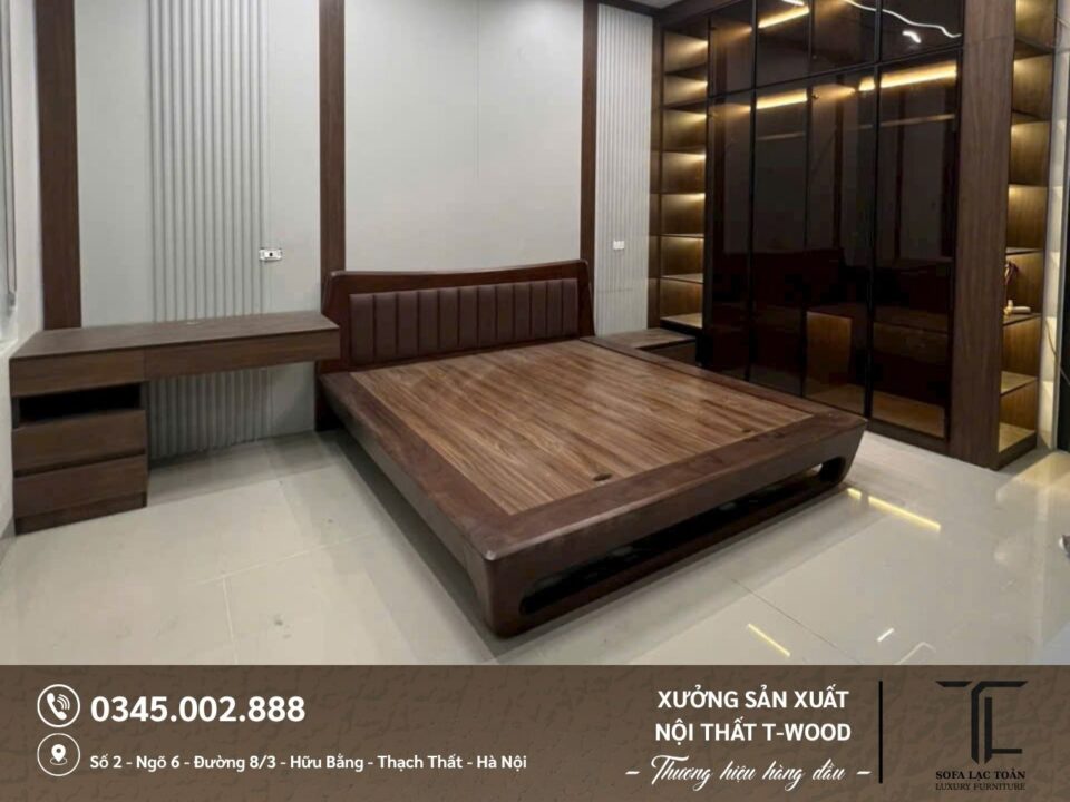 Giường ngủ - Mẫu 06