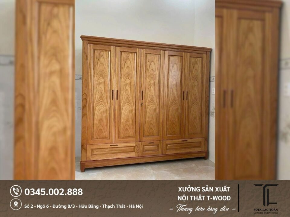 Tủ quần áo - Mẫu 04